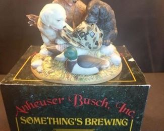 AnheuserBusch special edition figurine somethings Brewing
