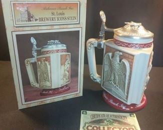 AnheuserBusch st. Louis Brewery icon Stein