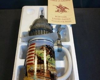 AnheuserBusch the Civil War commemorative series Ulysses S Grant 1861 to 1865 Stein