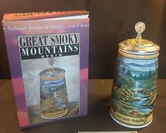 Budweiser America the Beautiful series Great Smoky Mountain Stein