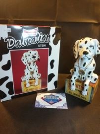 Budweiser Dalmatian Stein collectors edition