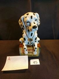 Budweiser dalmatian stein