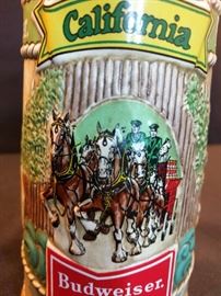 Budweiser limited edition California Stein