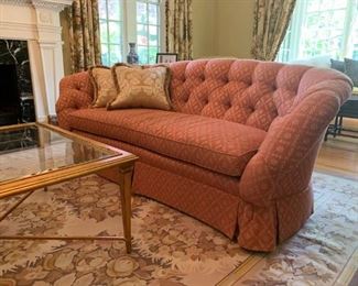 Kravet Sofa in Brunschwig and Fils 'Kingsberry Woven'