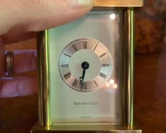 Tiffany & Co, Miniature Carriage Clock 