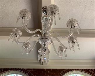 Crystal Chandelier, NOT Electrified