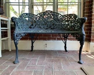 Cast Iron Garden Bench