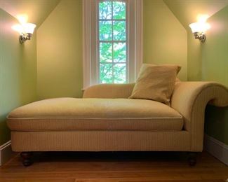 Custom Upholstered Chaise 