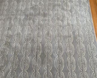 Nourison Wool Rug in Chain Mail