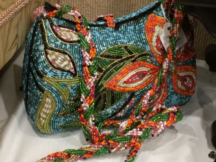 Even the strap is beaded!