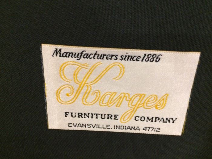 Karges Furniture Company of Evansville, Indiana, since 1886 