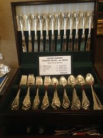 Another set of Grande Baroque sterling silver dinnerware 