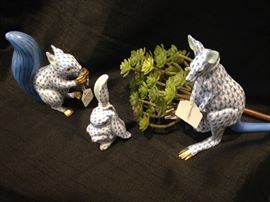 Each piece of Herend is hand-painted and signed.