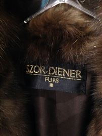 Szor-Diener fur coat