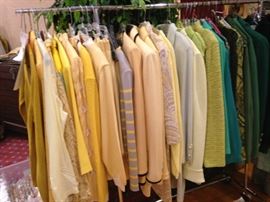 Yellow and green selections