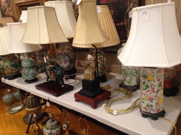 You will not believe how many lamps are available!!! 