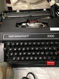 Generation 3000 typewriter