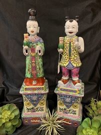 Unique Asian statues 