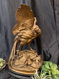 Wild bird statue