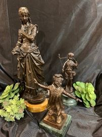  Statues of small children
