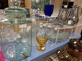 Drink dispenser and pitchers