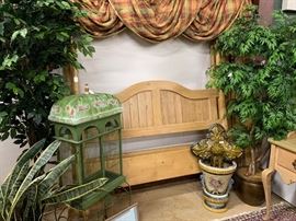 This bed was in the Turtle Creek condo in Dallas.