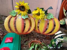 Colorful pumpkins