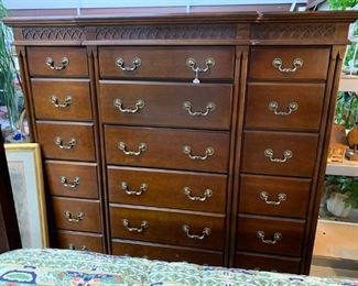 Exceptional storage in this 18-drawer chest
