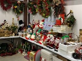 Some of the Christmas decorations