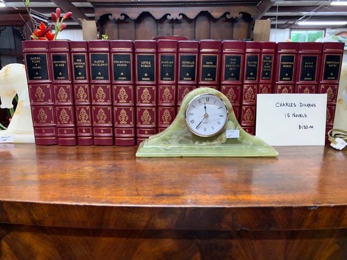 Set of Charles Dickens' books
