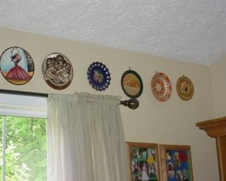 MANY collectible plates