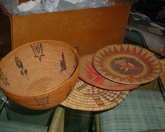 Apache & Pima baskets
