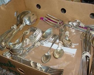 Sterling silver flat ware