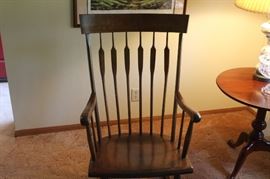 Windor Rocking Chair (Nichols- Stone, Gardner Mass.)