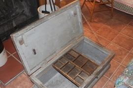 Primitive Tool Box (Old grey paint)2