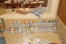 25 piece Lenox Spice Jar Village collection