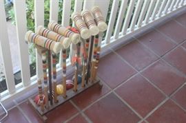 Croquet set