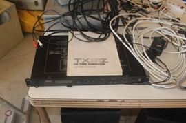 Yamaha TX81Z Tone Generater, VCR, Blue Ray Player