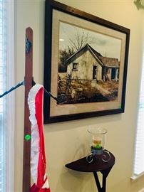 Picture of the old farm house.