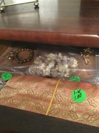 Just a few pieces of the costume jewelry. Have lots more of this.