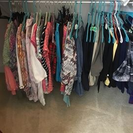 Just a few of the many clothes that are available.