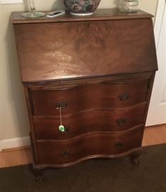 Another antique mahogany secretary in master bedroom. Also in excellent condition.