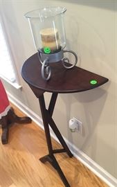 A small handmade moon table.