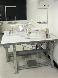 Juki DDC5550N Straight Stitch High Speed Sewing Machine and Table