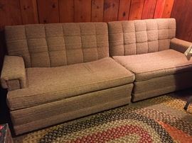 vintage sectional sofa