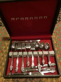 Full set of Continental stainless silverware