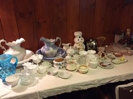 glassware - some vintage collectible