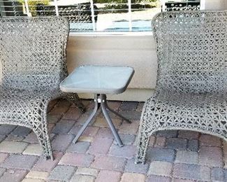 More outdoor furniture.