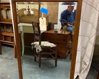 Thomasville mirror with beveled glass.                    Excellent Condition      $35.