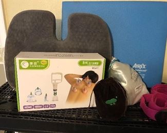 If you’ve ever wanted to expore “cupping” - we have several sets at this sale to work on your aches and pains 